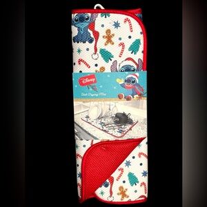 NWT• Disney Christmas Stitch Dish Drying Mat